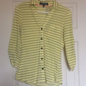 Yellow Button Down